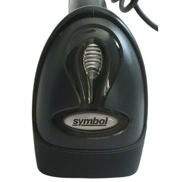 Laser Barcode Scanner Corded Handheld Stand Zebra Symbol LS2208 Scan UPC Codes - Picture 7 of 14